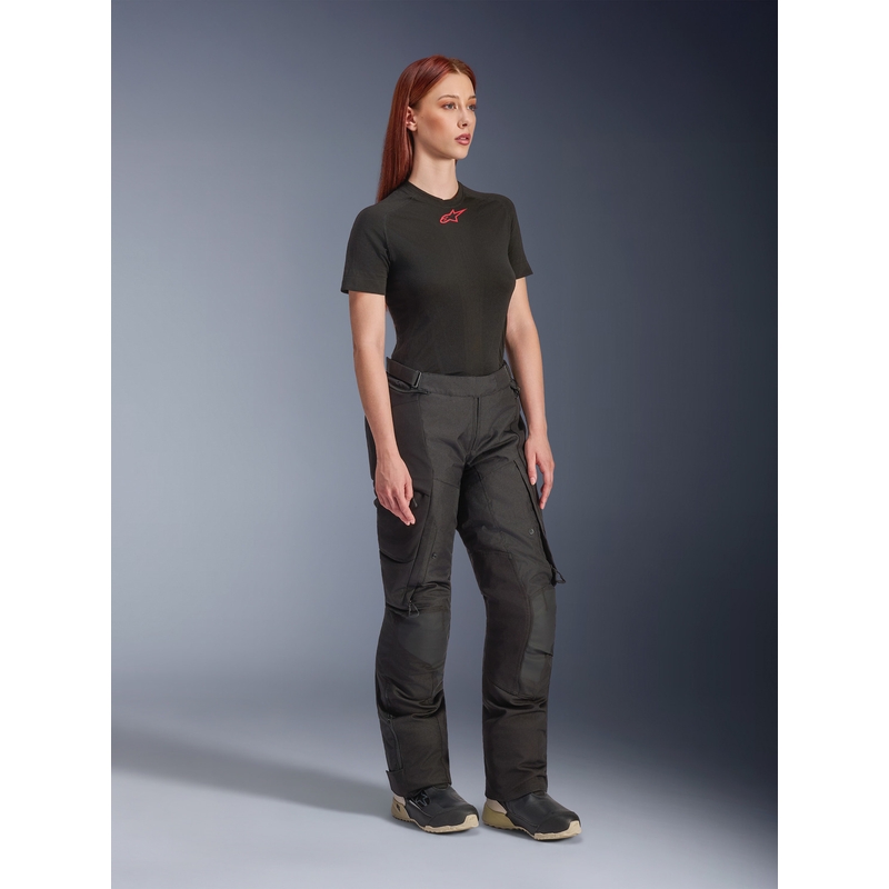 Pantaloni da moto da donna Alpinestars Stella Andes V4 Drystar neri