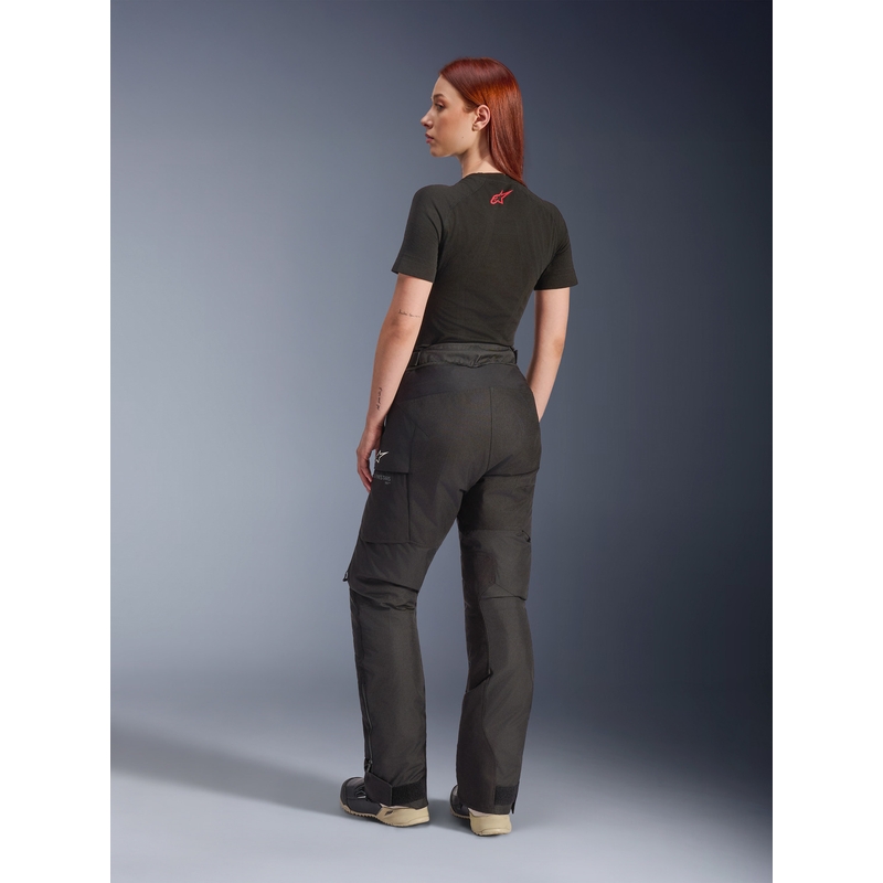 Pantaloni da moto da donna Alpinestars Stella Andes V4 Drystar neri