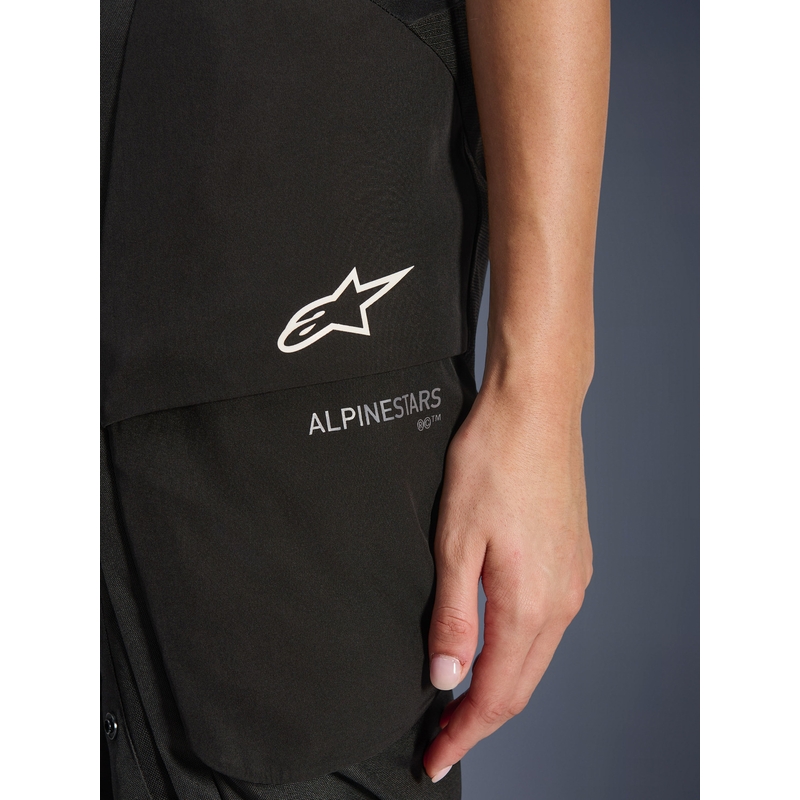 Pantaloni da moto da donna Alpinestars Stella Andes V4 Drystar neri