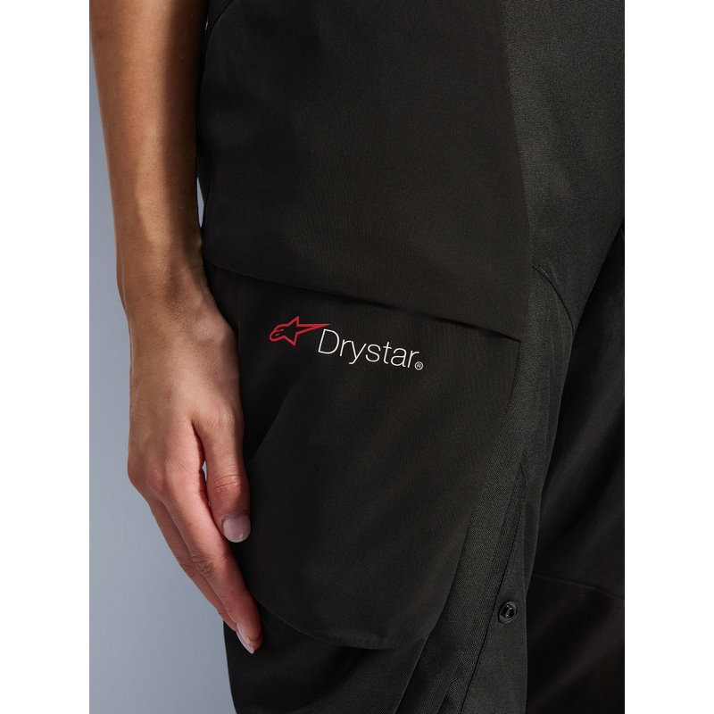 Pantaloni da moto da donna Alpinestars Stella Andes V4 Drystar neri
