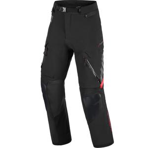 Pantaloni da moto Alpinestars Halo PRO Drystar XF nero-grigio scuro-rosso