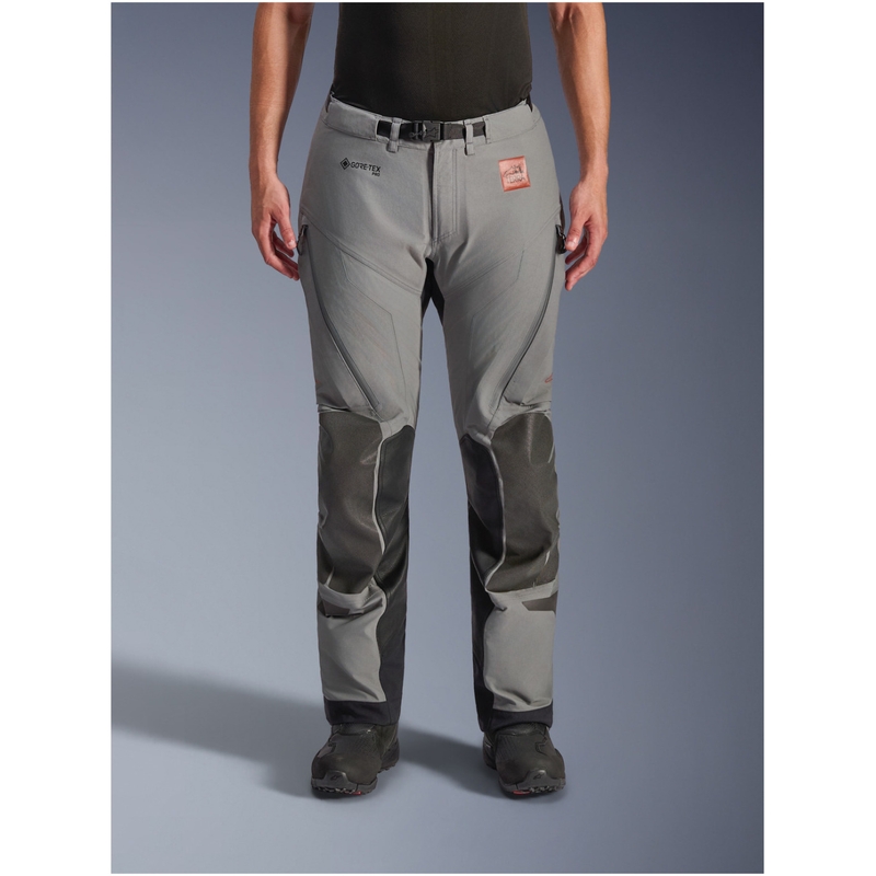 Pantaloncini da moto Alpinestars Nazca 3L Gore-Tex PRO grigio scuro-nero
