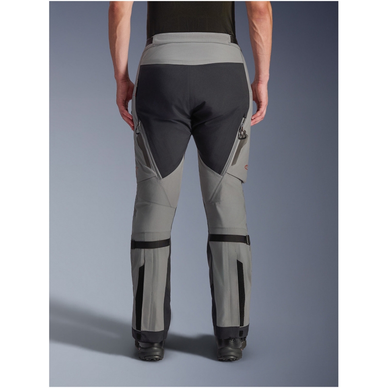 Pantaloncini da moto Alpinestars Nazca 3L Gore-Tex PRO grigio scuro-nero