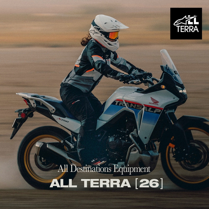 Giacca da moto da donna Alpinestars Stella Andes V4 Drystar Grigio scuro-Grigio chiaro-Nero-Rosso
