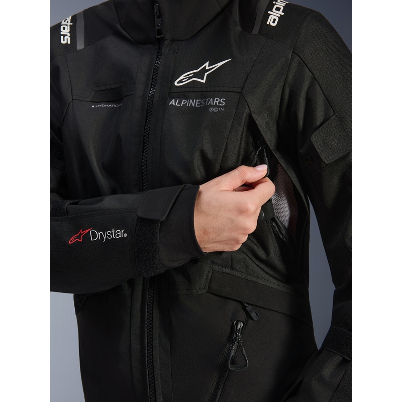 Giacca da moto da donna Alpinestars Stella Andes V4 Drystar nera