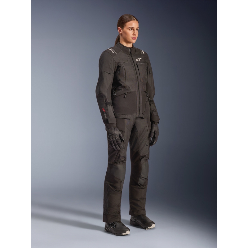 Giacca da moto da donna Alpinestars Stella Andes V4 Drystar nera