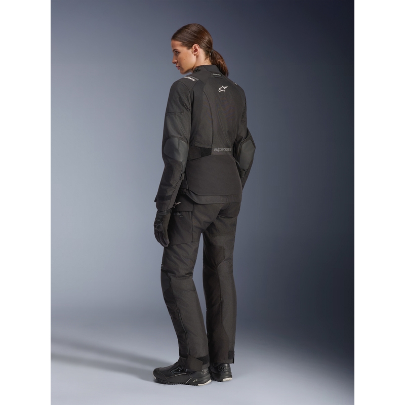 Giacca da moto da donna Alpinestars Stella Andes V4 Drystar nera