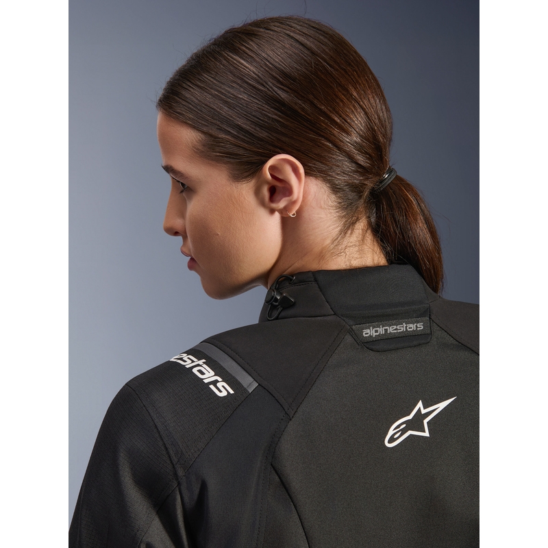 Giacca da moto da donna Alpinestars Stella Andes V4 Drystar nera