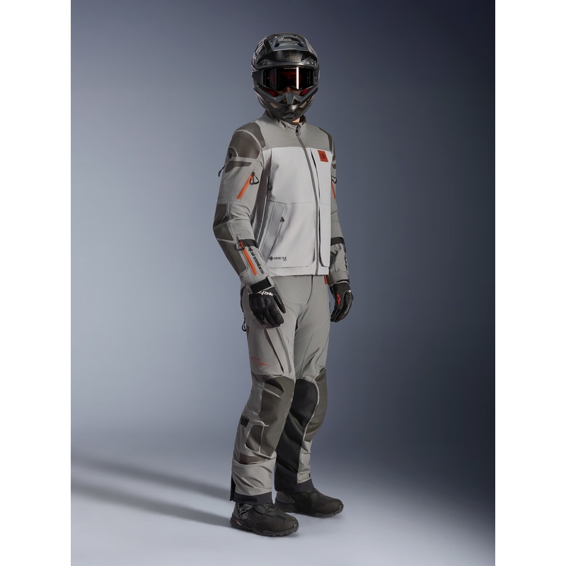 Giacca da moto Alpinestars Nazca 3L Gore-Tex PRO grigio scuro-grigio chiaro