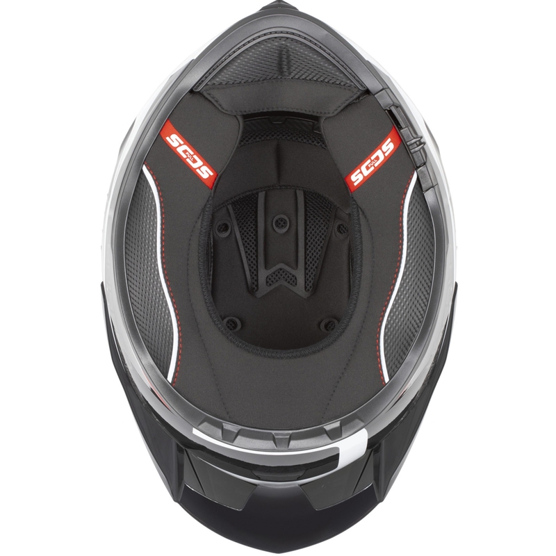 Casco integrale da moto Cassida Integral GTS 2.1 Mega nero-giallo fluo-bianco