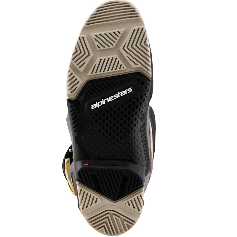Stivali da moto Alpinestars TECH 7 Enduro Drystar Nero-Grigio scuro-Oro