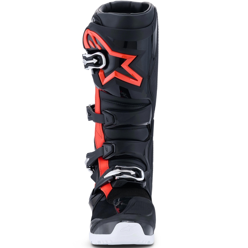 Stivali da moto Alpinestars TECH 7 Enduro Drystar nero-rosso fluo-bianco