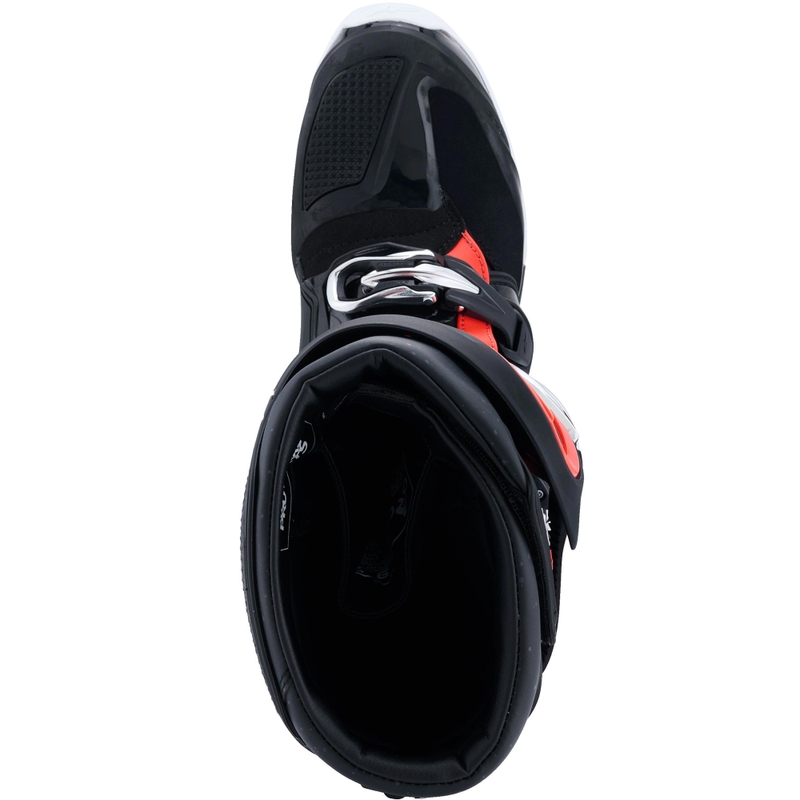 Stivali da moto Alpinestars TECH 7 Enduro Drystar nero-rosso fluo-bianco