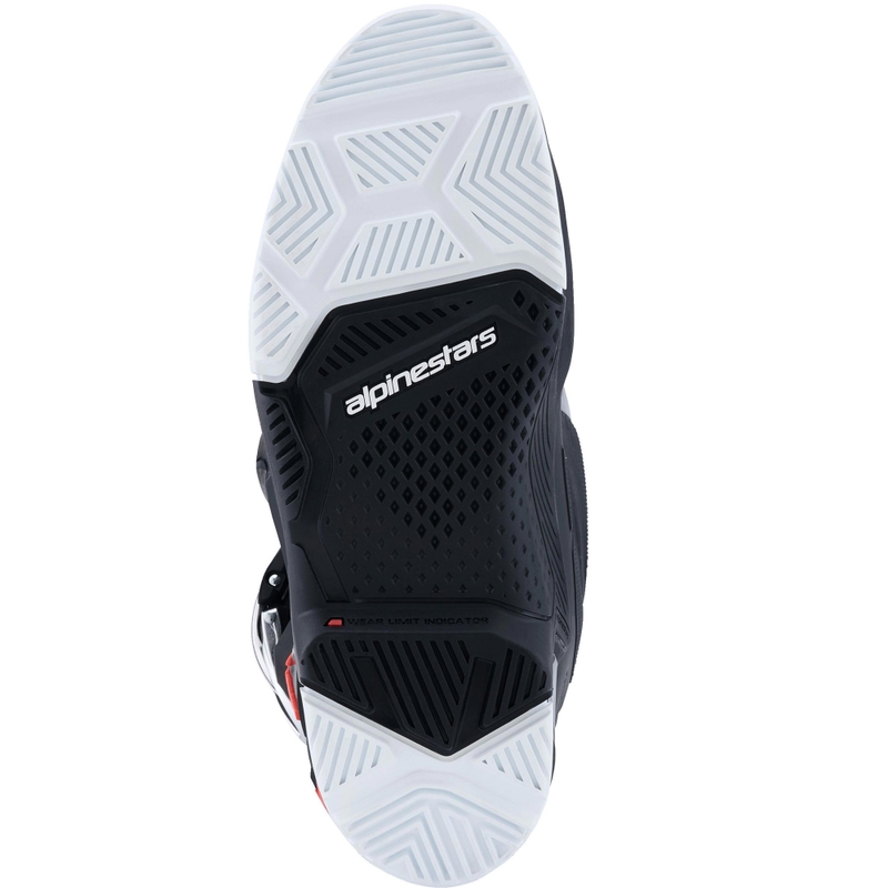 Stivali da moto Alpinestars TECH 7 Enduro Drystar nero-rosso fluo-bianco