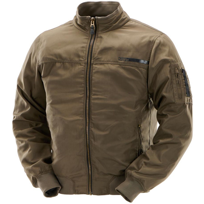 Giacca da motociclista Furygan Kenya 3, colore verde kaki
