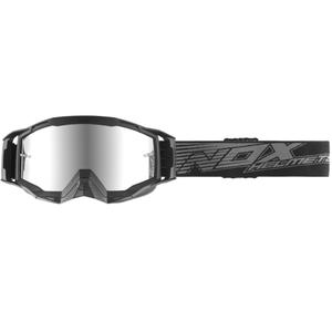 Occhiali da motocross NOX Spectre nero-grigio