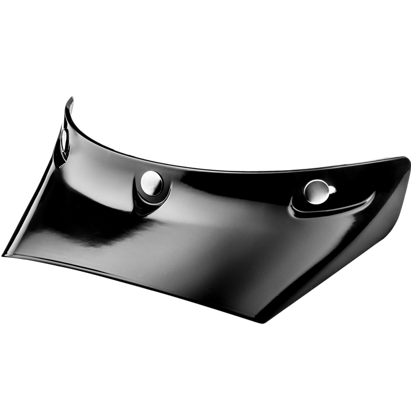 Visiera per caschi da moto NOX Premium Seventy II nero lucido