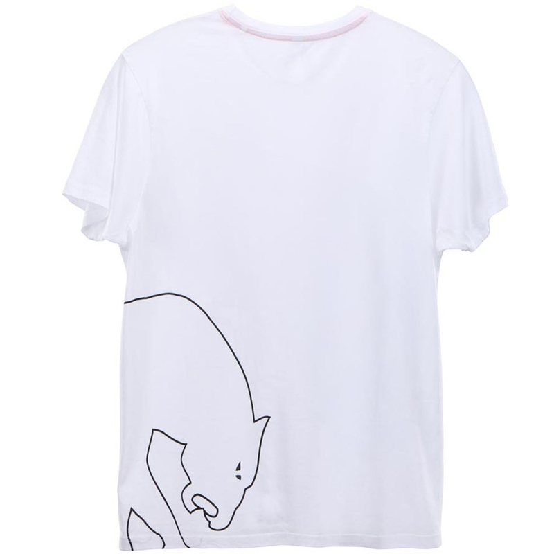 T-shirt Furygan Rage bianco-nero