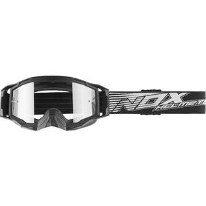 Occhiali da motocross NOX Spectre nero-bianco