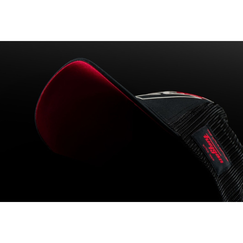 Cappellino Furygan Trucker Rage nero-bianco-rosso