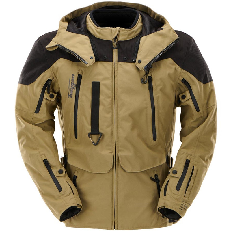 Giacca da moto Furygan Kalahari SP sabbia-nero