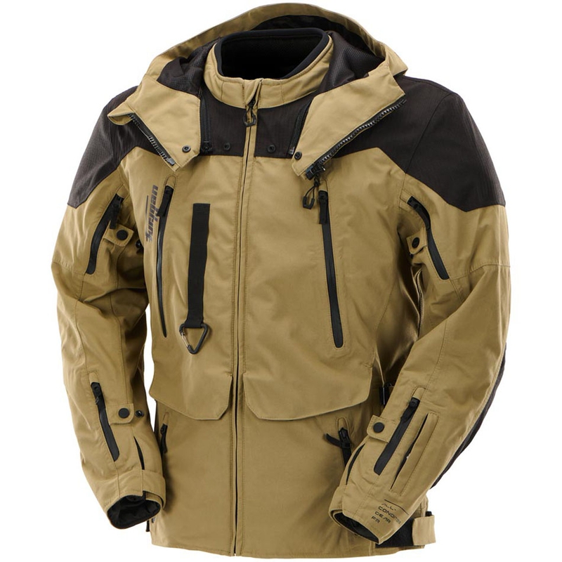 Giacca da moto Furygan Kalahari SP sabbia-nero