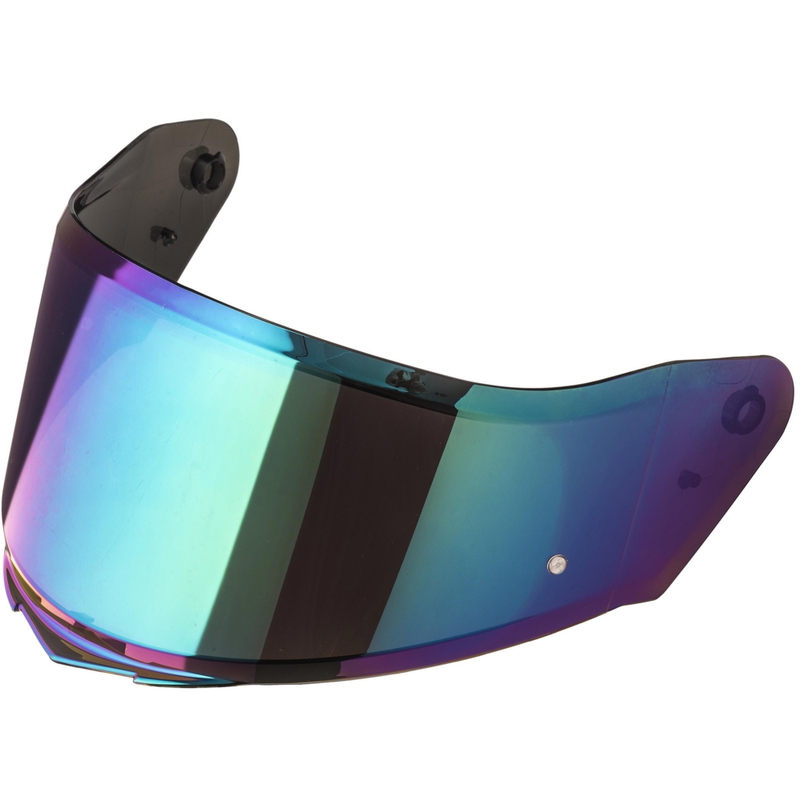 Visiera con predisposizione Pinlock per caschi da moto NOX N402, iridio