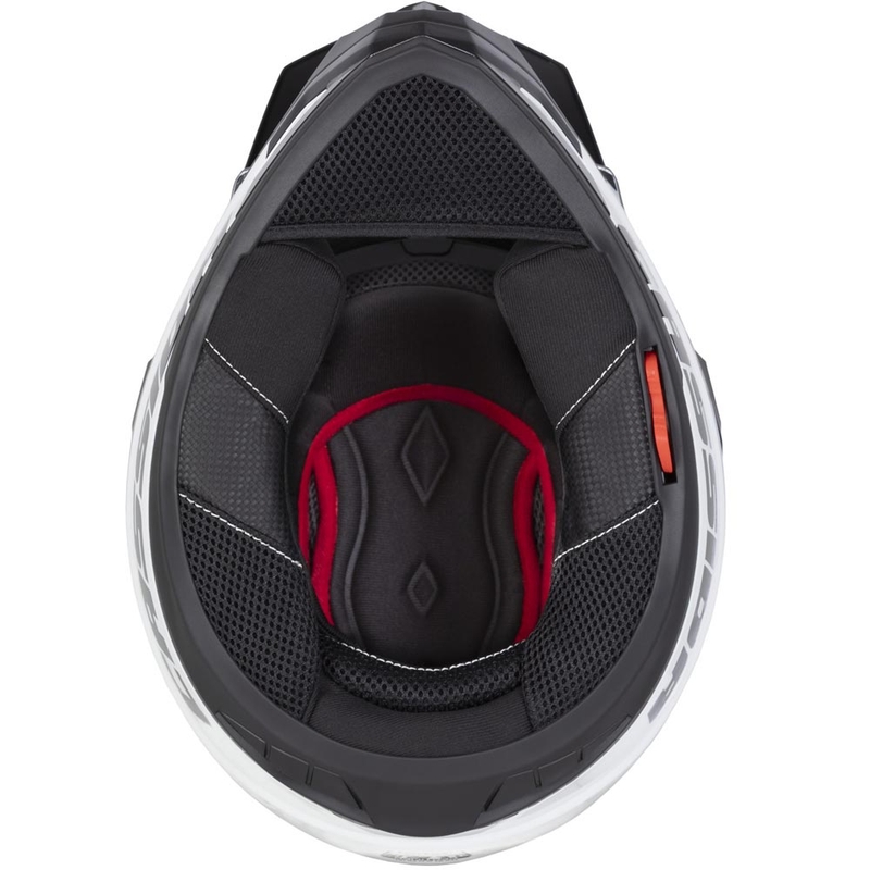 Casco da moto Enduro Cassida Tour 2.0 Crew nero opaco-sabbia