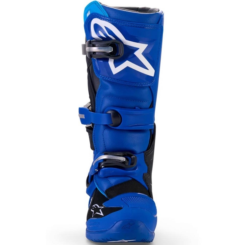 Stivali da motocross per bambini Alpinestars TECH 7 S YAMAHA, collezione blu-bianco-nero