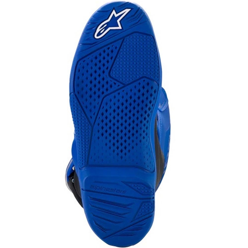 Stivali da motocross per bambini Alpinestars TECH 7 S YAMAHA, collezione blu-bianco-nero
