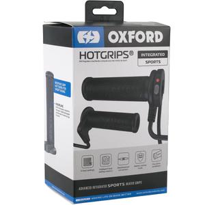 Manopole riscaldate Oxford HotGrips Advanced Integrated Sport, nere