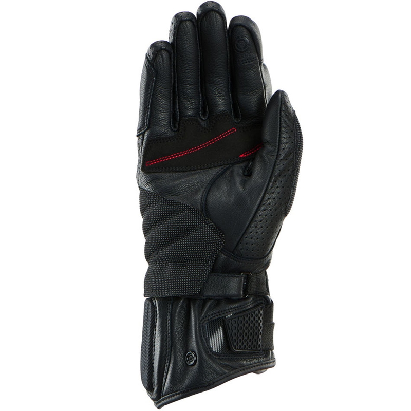 Guanti da moto ventilati Furygan LR Nomad, neri