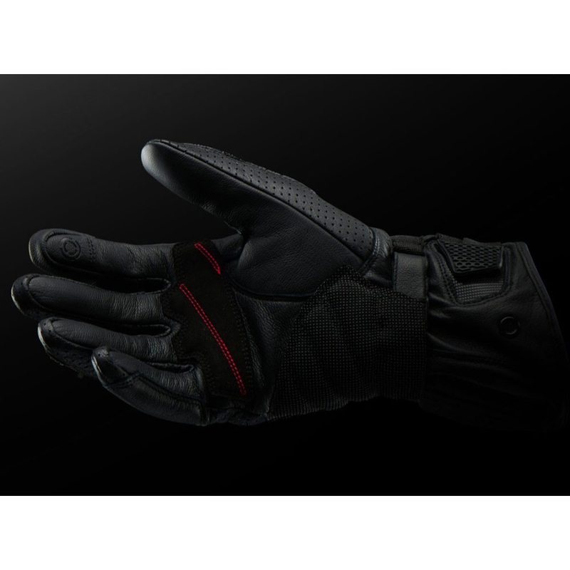 Guanti da moto ventilati Furygan LR Nomad, neri