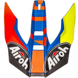 Visiera per caschi da moto Airoh Twist 2.0 Lift ciano opaco