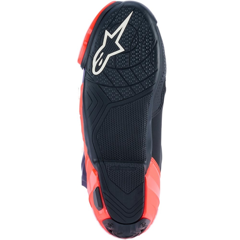 Stivali da moto Alpinestars Supertech R Vented Flyte edizione limitata Jorge Martin viola-rosso-nero