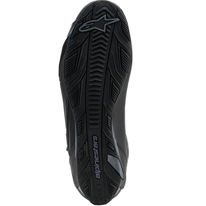 Stivali da moto Alpinestars Faster-4 Drystar neri-grigio scuro