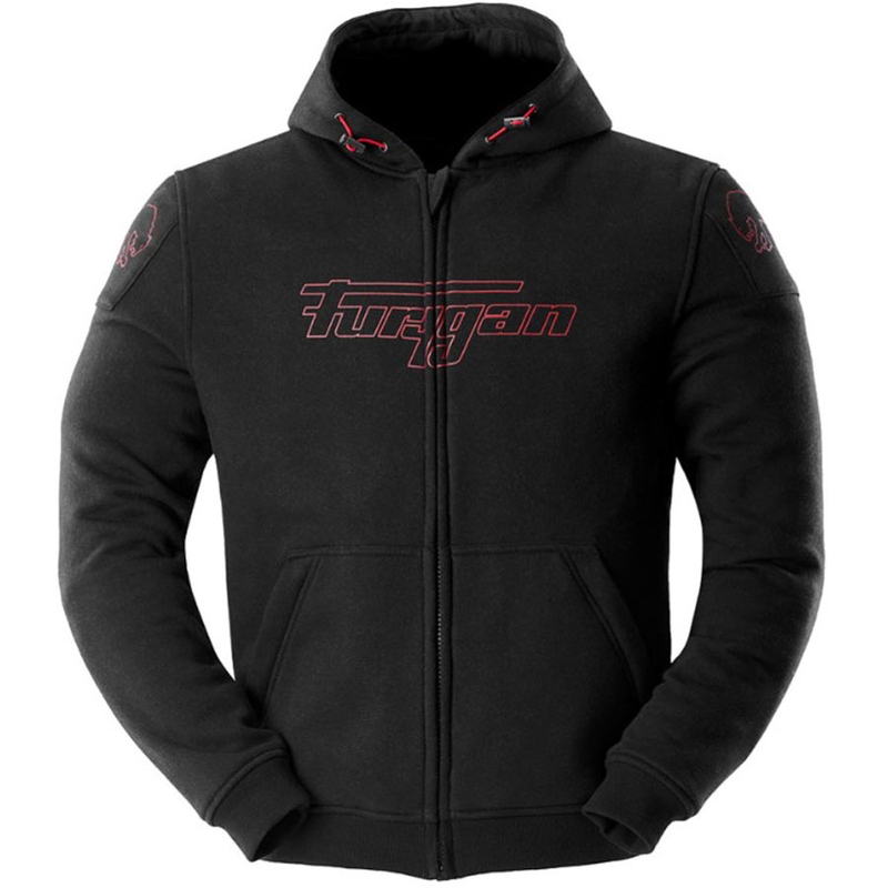 Giacca da moto Furygan Livio X Kevlar® nera e rossa