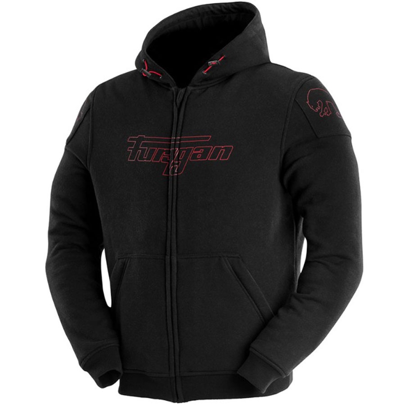 Giacca da moto Furygan Livio X Kevlar® nera e rossa
