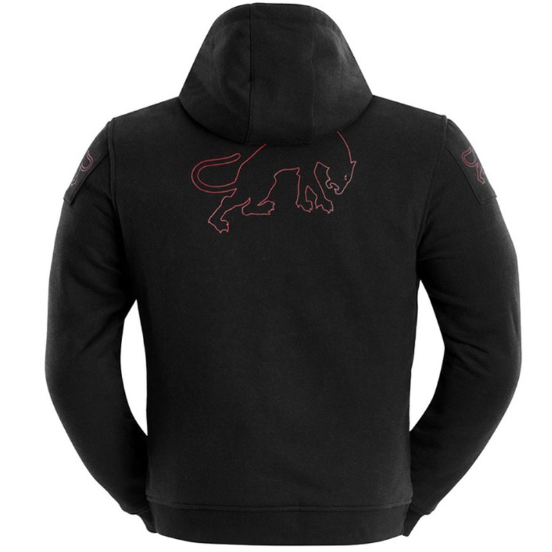 Giacca da moto Furygan Livio X Kevlar® nera e rossa