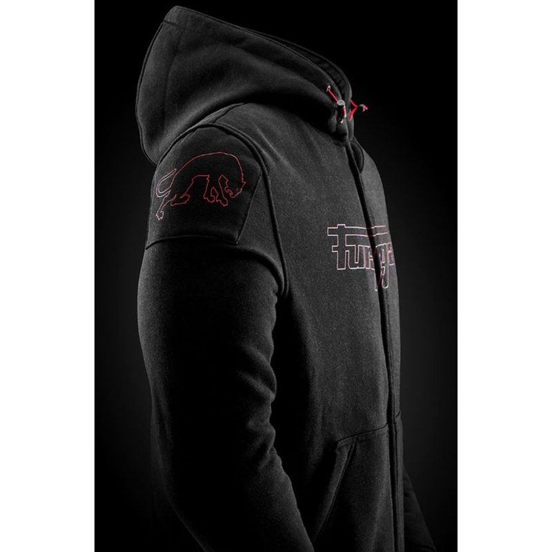 Giacca da moto Furygan Livio X Kevlar® nera e rossa