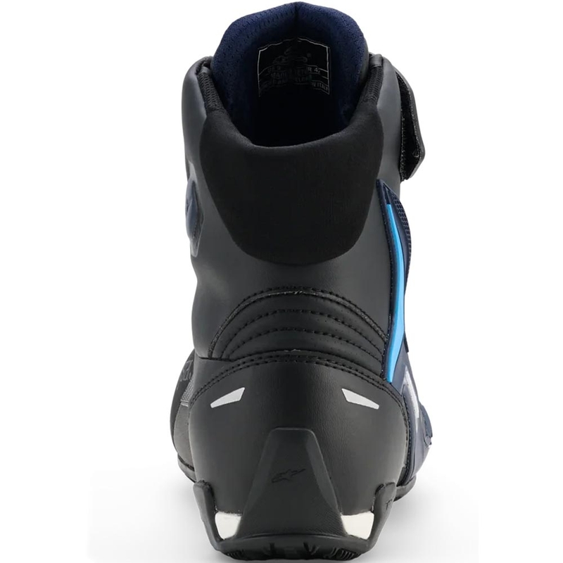 Stivali da moto Alpinestars Faster-4 Drystar neri-blu-bianchi