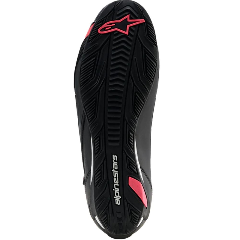Stivali da moto da donna Alpinestars Stella Faster-4 Drystar, nero-grigio-rosso