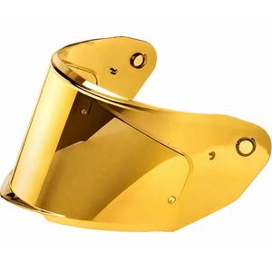 Visiera per caschi da moto Cassida Integral GT 2.0/2.1, GTS 2.1 con predisposizione per Pinlock REVO, effetto specchio oro.