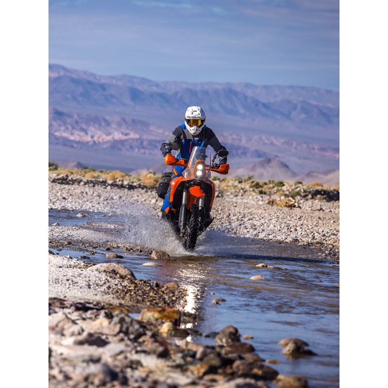 Giacca da moto Alpinestars Maxdura Drystar XF blu-grigio scuro