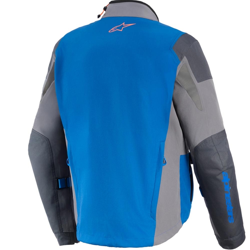 Giacca da moto Alpinestars Maxdura Drystar XF blu-grigio scuro