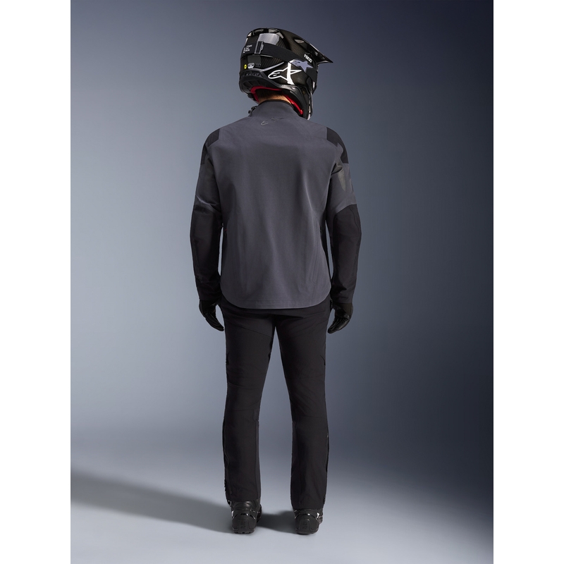 Giacca da moto Alpinestars Maxdura Drystar XF grigio scuro-nera