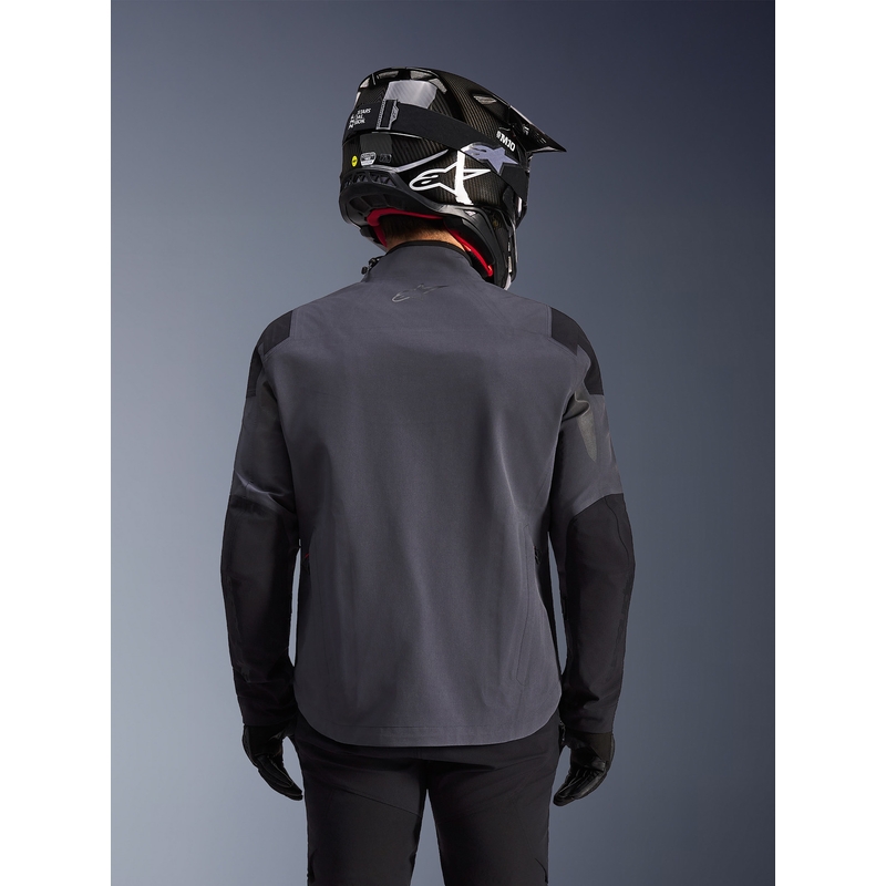 Giacca da moto Alpinestars Maxdura Drystar XF grigio scuro-nera