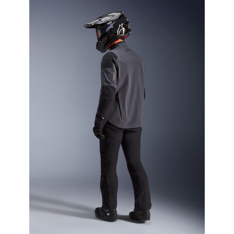 Giacca da moto Alpinestars Maxdura Drystar XF grigio scuro-nera