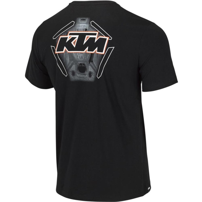 Maglietta da uomo KTM Beast nera