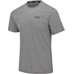 T-shirt con logo KTM grigio chiaro melange
